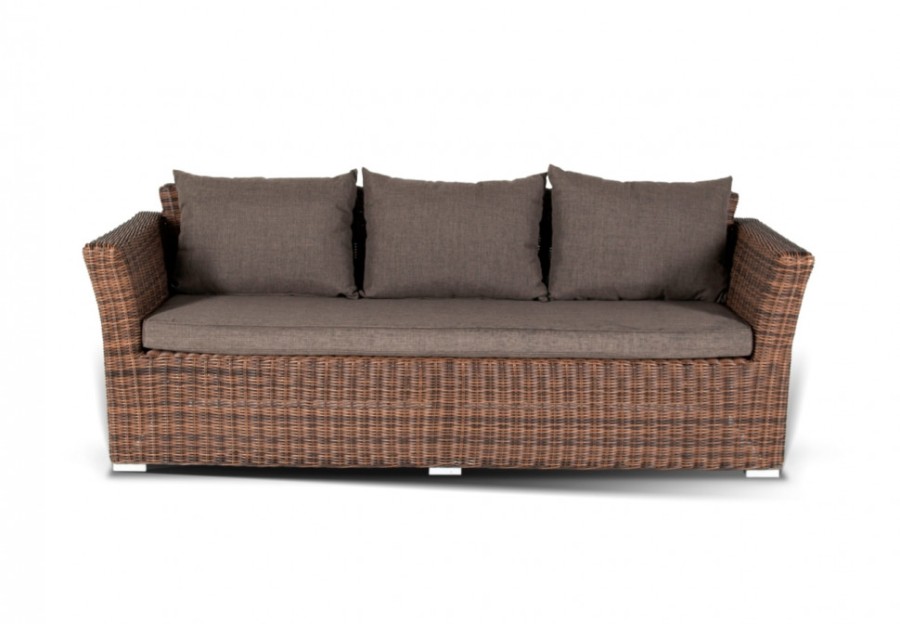 Обеденная группа плетеная из ротанга Мокко Дабл 4sis