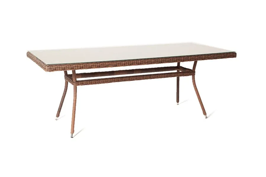 Обеденная группа плетеная из ротанга Мокко Дабл 4sis