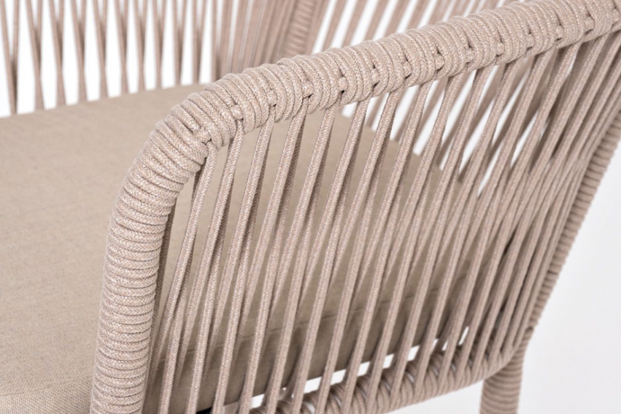 Барный стул из роупа Марсель бежевый 4sis