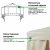 Садовый тент шатер 2х2х2м 1080 Green Glade Гарден