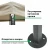 Садовый тент шатер 2х2х2м 1080 Green Glade Гарден