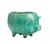 Цветочный горшок Pig Planter голубой