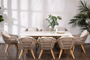 Обеденная группа из тика TALARA L Joygarden