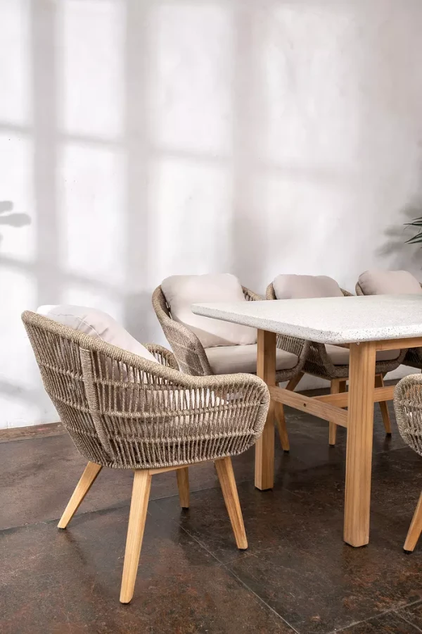 Обеденная группа из тика TALARA L Joygarden