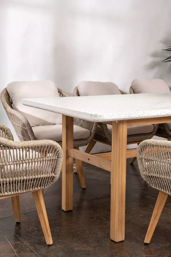 Обеденная группа из тика TALARA L Joygarden