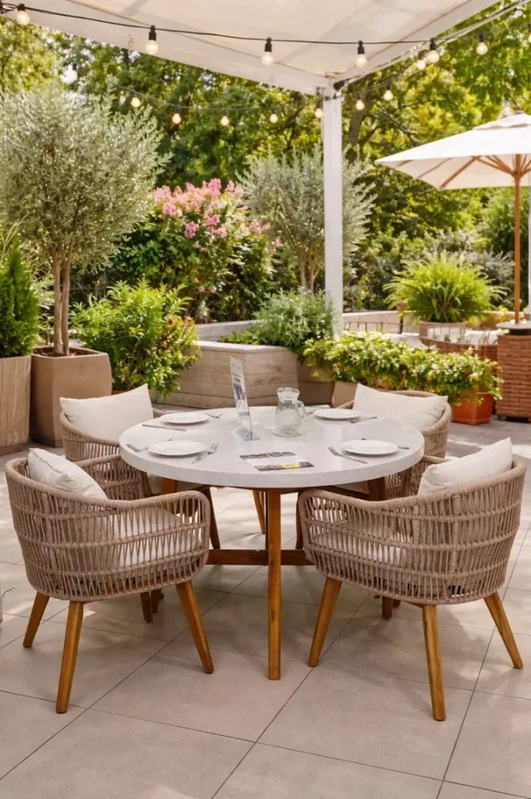 Обеденный комплект на 4 персон Eleonora Royal Family