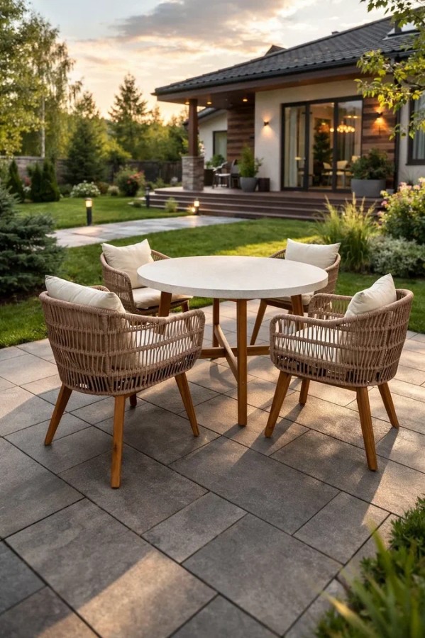 Обеденный комплект на 4 персон Eleonora Royal Family