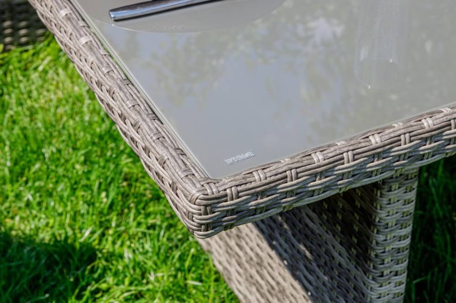 Комплект мебели Karl с обеденным столом серый Royal Family