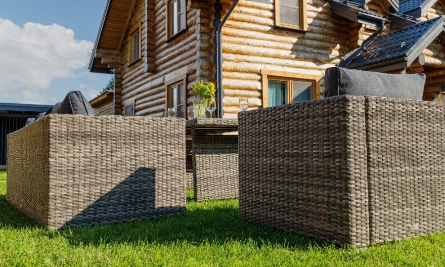 Комплект мебели Karl с обеденным столом серый Royal Family