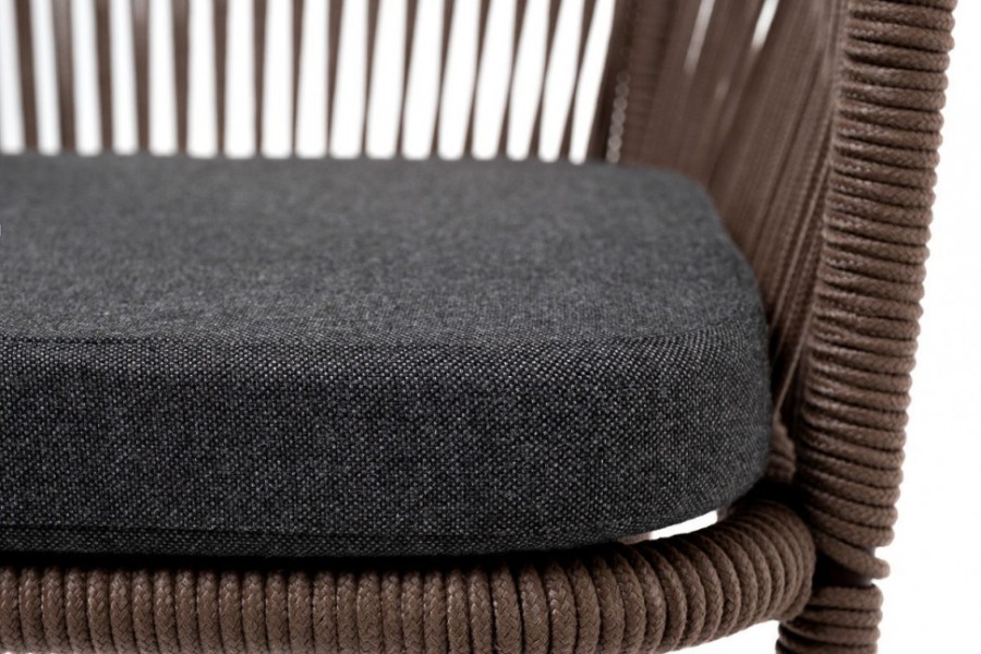 Барный стул из роупа Марсель коричневый 4sis