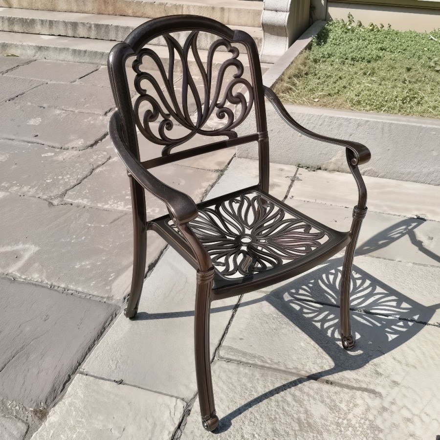 Мебель из металла Harold IV с круглым столом 91 см Кит Маркет