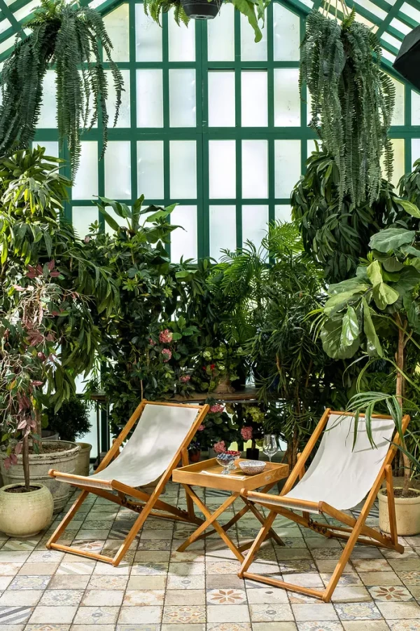 Комплект лежаков со столиком из акации CAPRI Joygarden