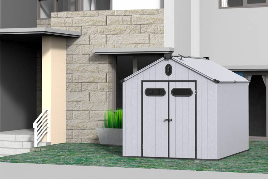 Сарай пластиковый Black Fox Summit 7,4м2 Garden