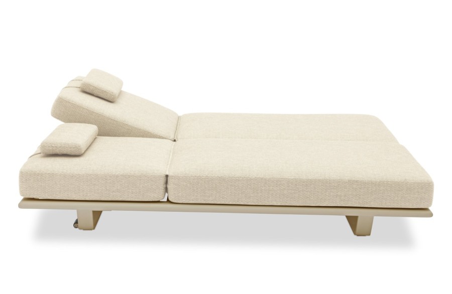 Комплект шезлонгов Gotland, бежевый Brafab