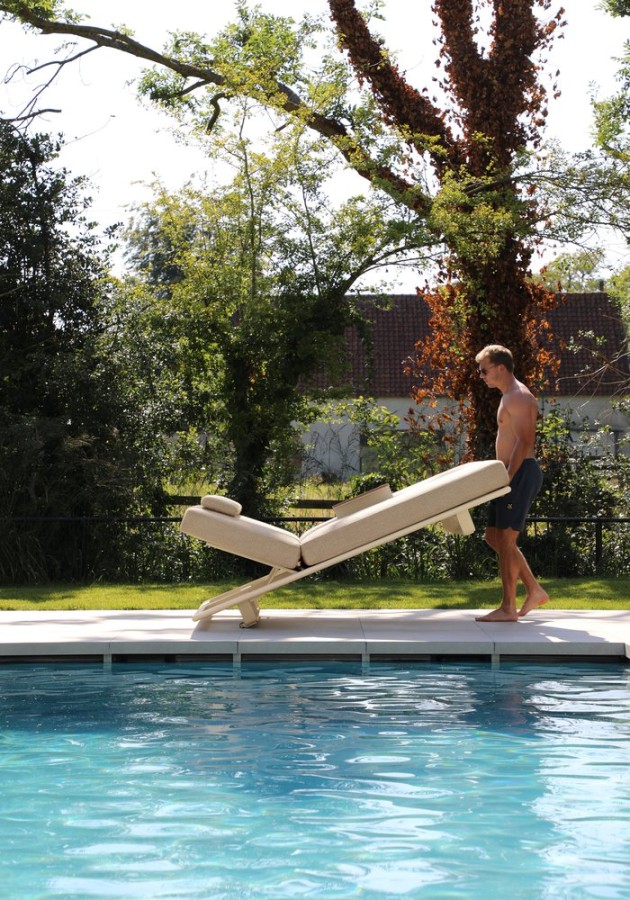 Комплект шезлонгов Gotland, бежевый Brafab