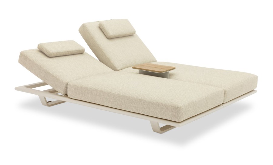 Комплект шезлонгов Gotland, бежевый Brafab