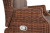 Кресло Форио из искусственного ротанга раскладное Brown 4sis