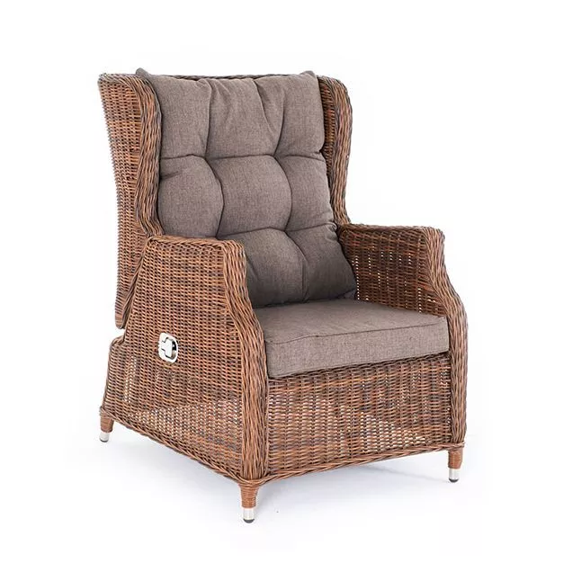 Кресло Форио из искусственного ротанга раскладное Brown 4sis