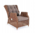 Кресло Форио из искусственного ротанга раскладное Brown 4sis