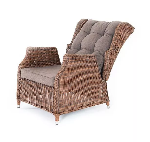 Кресло Форио из искусственного ротанга раскладное Brown 4sis