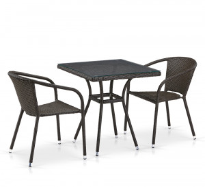 Набор мебели T282BNT/Y137C-W53 Brown 2Pcs Афина