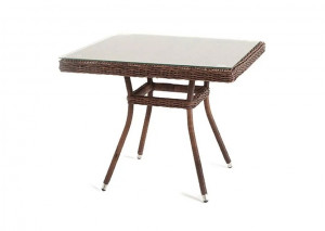 Стол из искусственного ротанга Айриш Brown 4sis