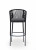 Барный стул из роупа Марсель темно-серый 4sis