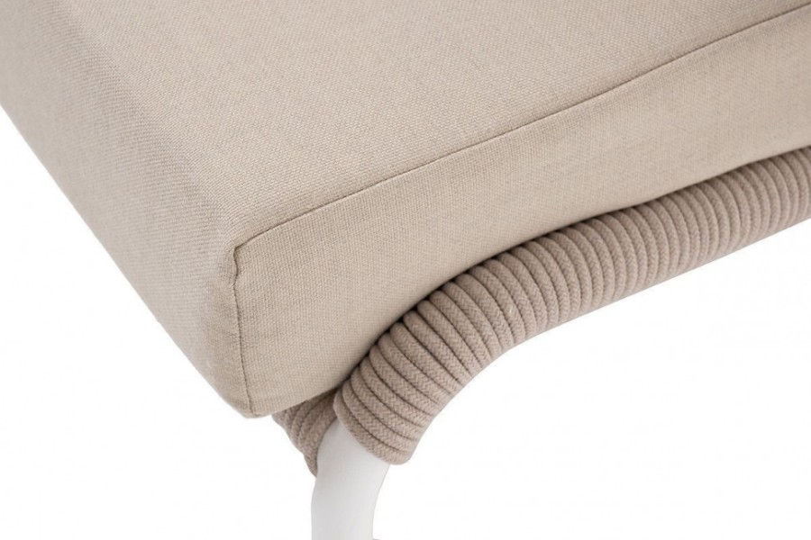 Лаунж-зона 5-местная из роупа Милан бежевая 4sis