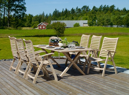 Тиковый стол Brutus Brafab