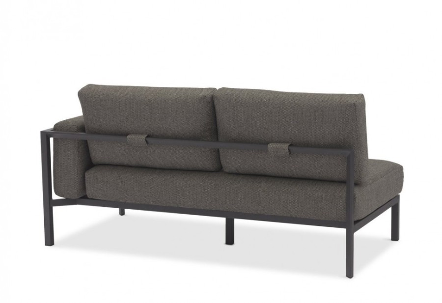 Комплект лаунж-зоны Stockholm антрацит/серый Brafab