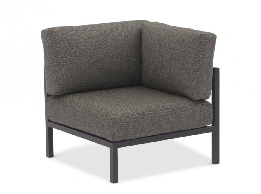 Комплект лаунж-зоны Stockholm антрацит/серый Brafab