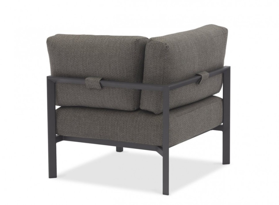 Комплект лаунж-зоны Stockholm антрацит/серый Brafab