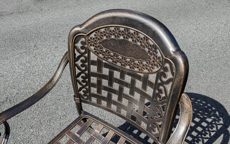 Комплект мебели из литого алюминия Palmer 4 Кит Маркет