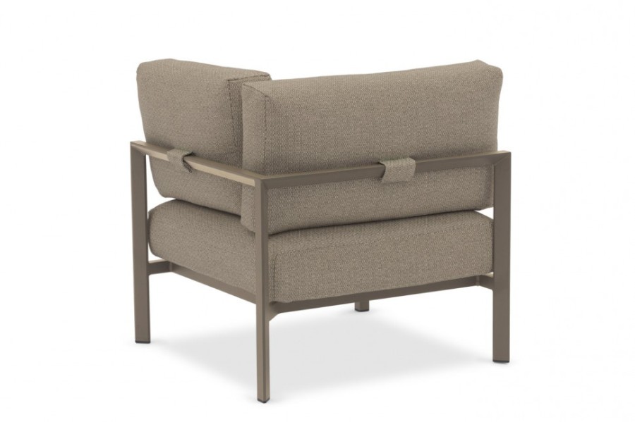 Угловой модуль Stockholm бежевый/коричневый Brafab