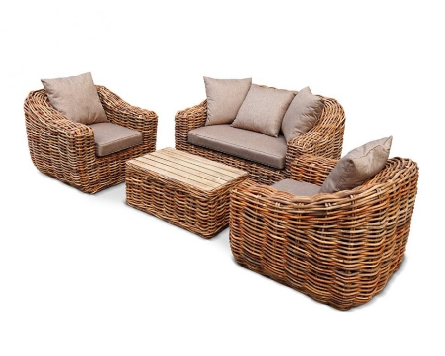 Комплект мебели из натурального ротанга Amazon Kvimol