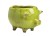 Цветочный горшок Pig Planter зеленый