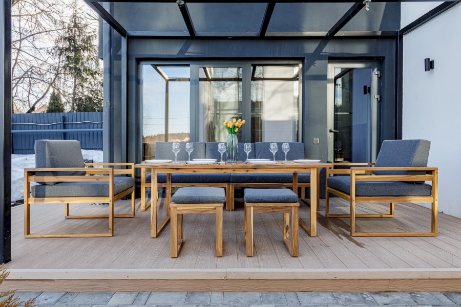 Обеденный комплект BROOKLYN с диваном Royal Family