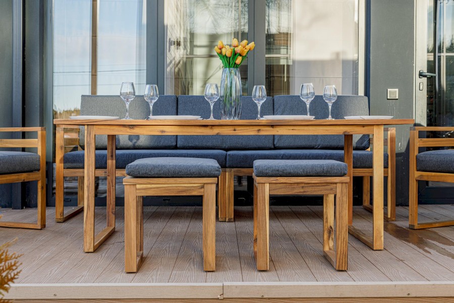 Обеденный комплект BROOKLYN с диваном Royal Family