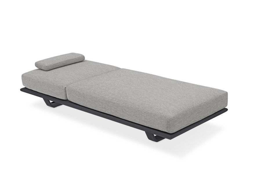 Комплект шезлонгов Gotland, серый Brafab