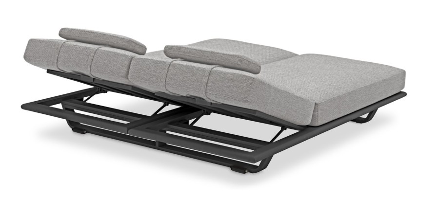 Комплект шезлонгов Gotland, серый Brafab