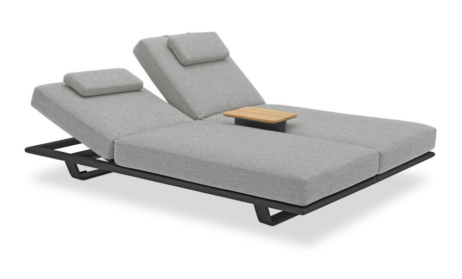 Комплект шезлонгов Gotland, серый Brafab