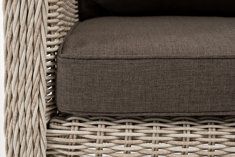 Кресло плетеное из искусственного ротанга Гляссе, бежевый 4sis