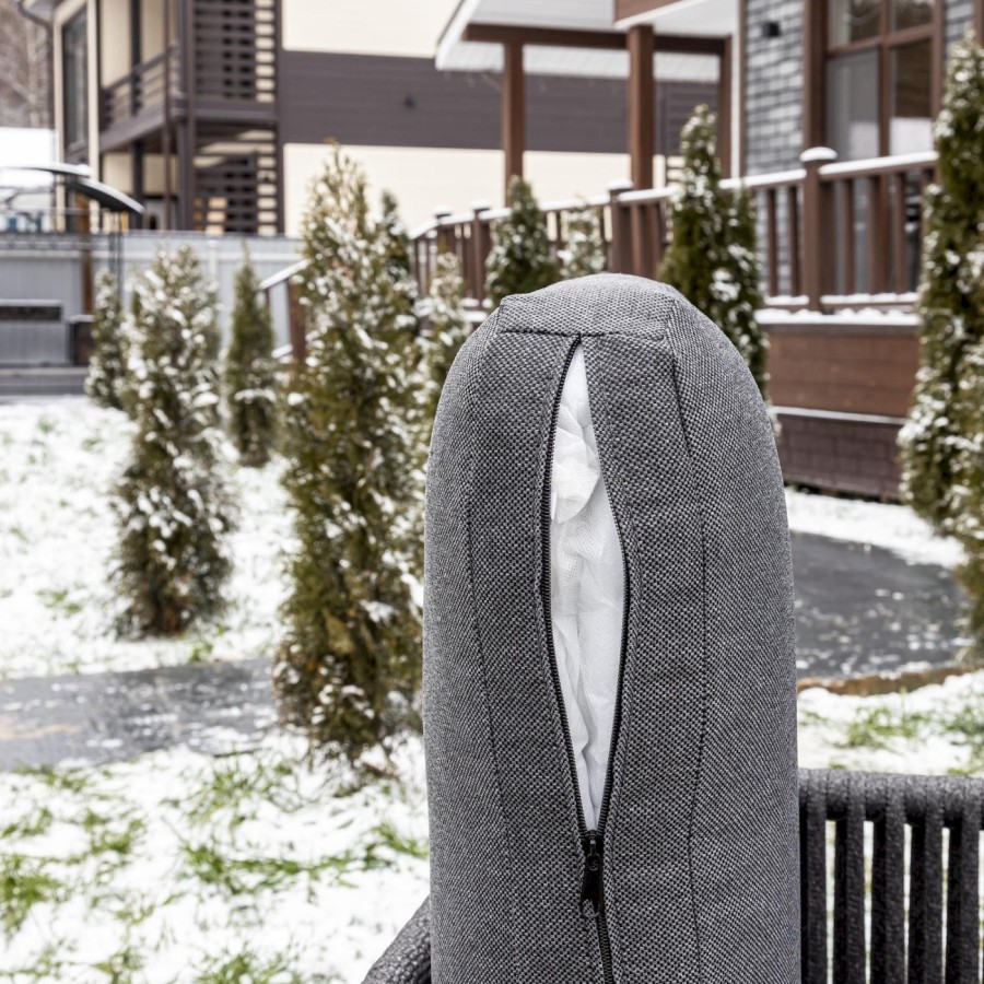 Лаунж-зона с угловым диваном из алюминия Adrian Royal Family