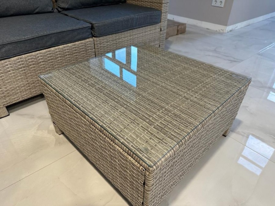 Комплект плетеной мебели YR821G Grey/Grey Афина