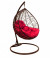 Подвесное кресло Капля красный Garden