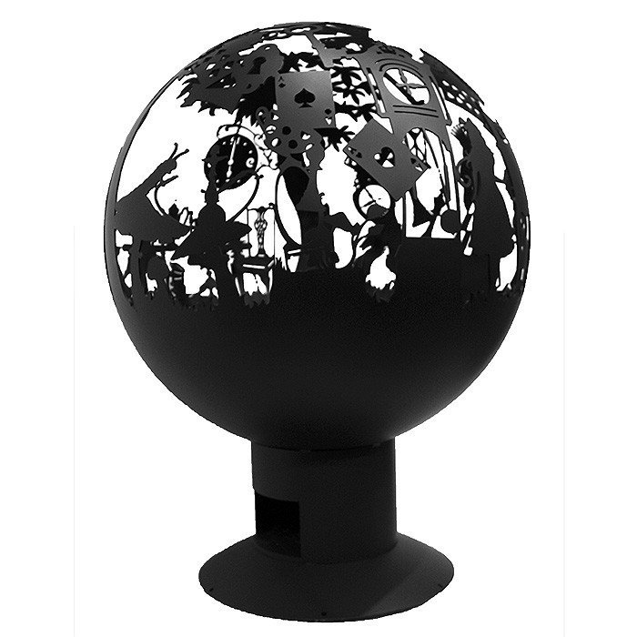 Уличный очаг сфера АЛИСА FIRECUP