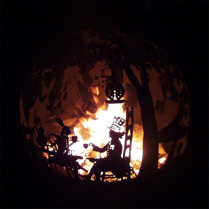 Уличный очаг сфера АЛИСА FIRECUP