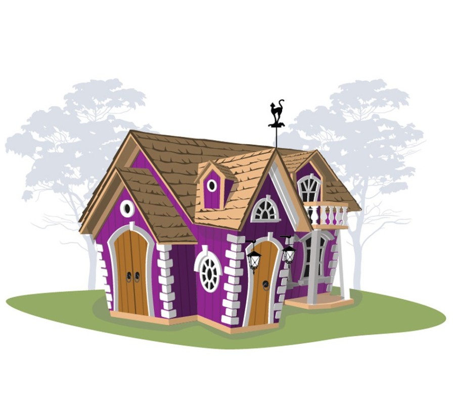 Домик Рокси KidsCrookedHouse