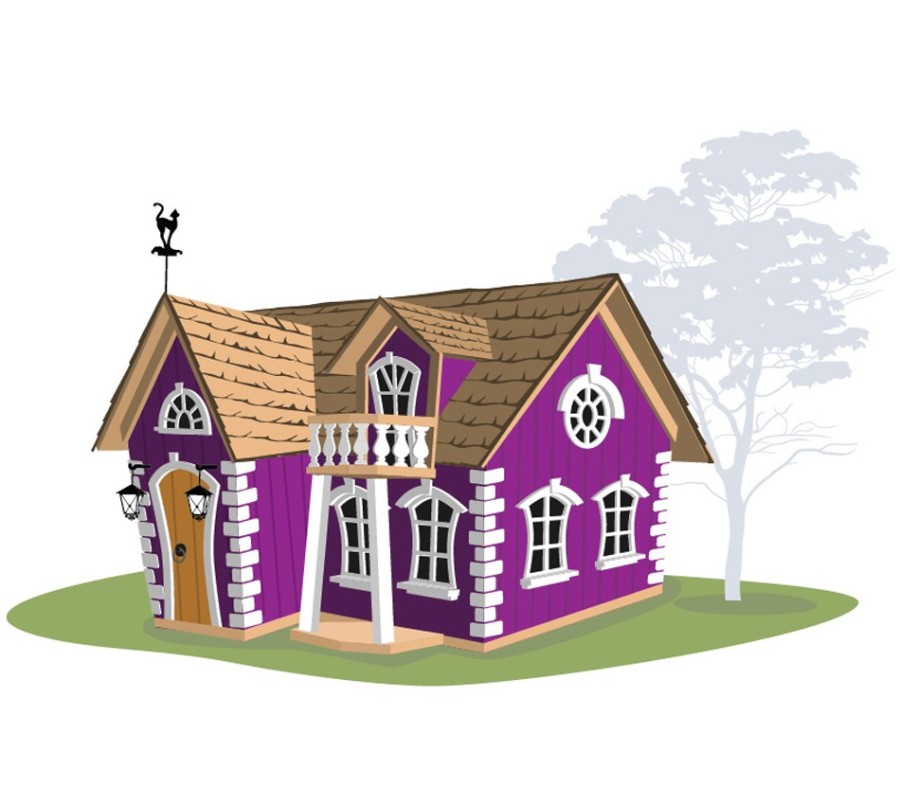 Домик Рокси KidsCrookedHouse