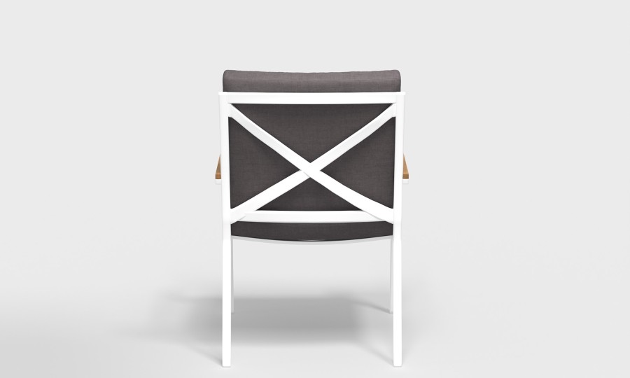 Обеденная группа Bella-2 200 белый антрацит Gardenini